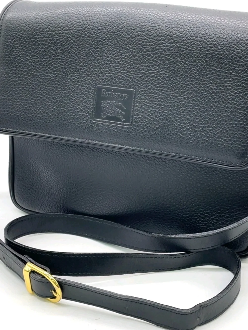 Burberry Black Leather Crossbody Bag - Picture 3 of 15